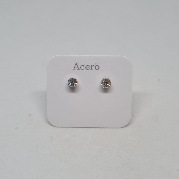 Producto - Aros cubic blanco