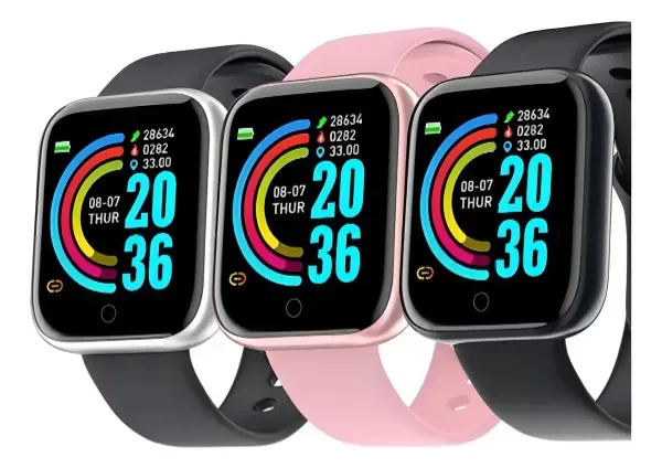 Producto - Smartwatch Smart Bracelet D20 Negro Pantalla 1.3" Bluetooth 128MB