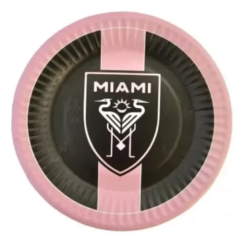 Producto - Platos Inter Miami x10u
