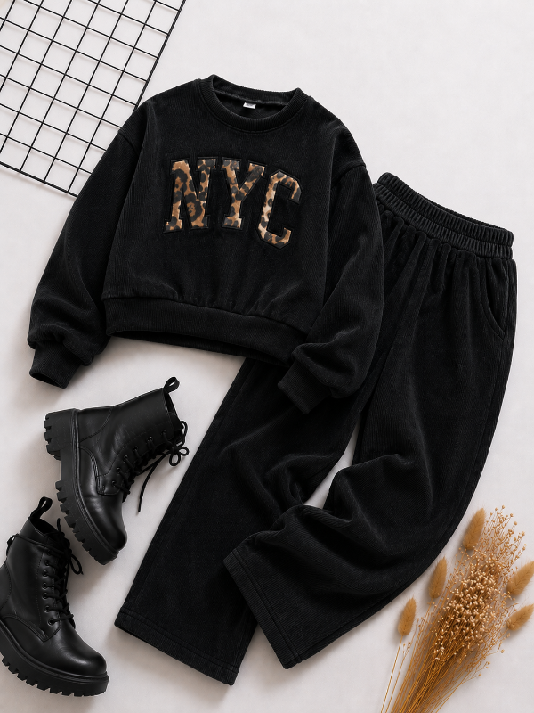 Producto - CONJUNTO NYC NEGRO (BUZO + PALAZO)