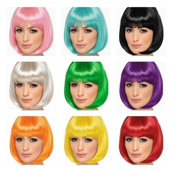 Producto - Pelucas Premium Corte Carré Colores Surtidos