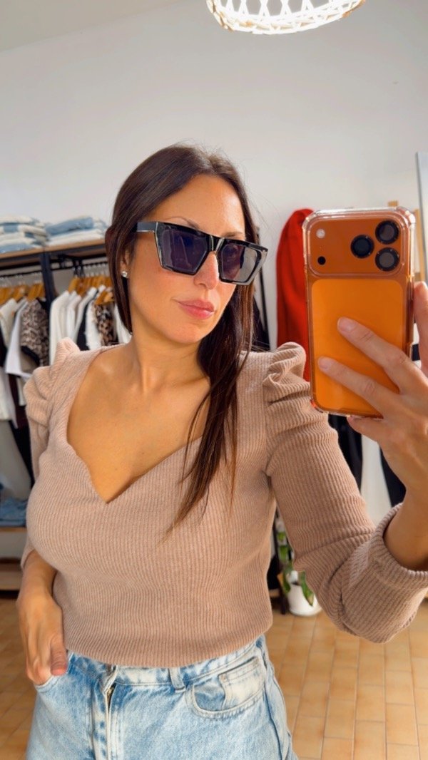 Producto - Princesa escote corazón Visón