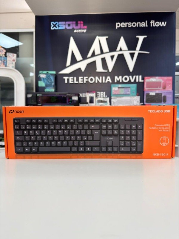 Producto - Teclado Multimedia USB Noga NKB-78011