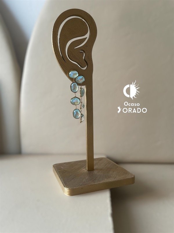 Producto - Aros Cascada Cristal