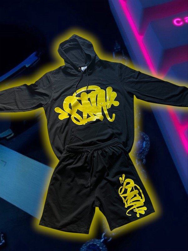 Producto - Conjunto Syna Negro/ Amarillo