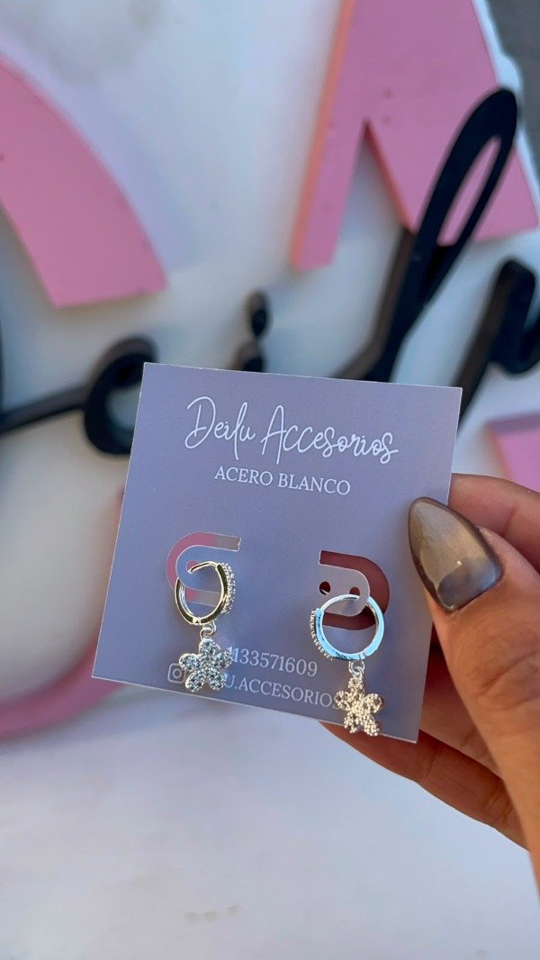 Producto - Argollitas flor