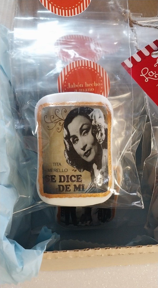 Producto - Caja de Jabón x 5 unidades diseño Tango