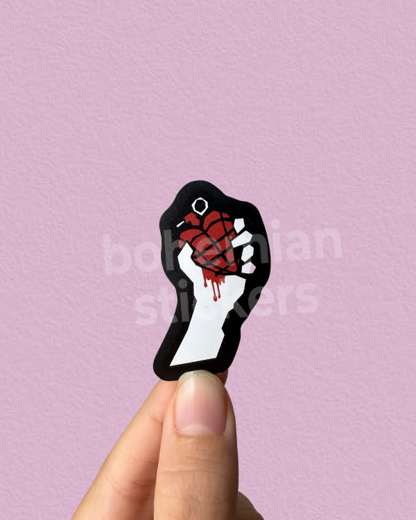 Producto - AMERICAN IDIOT - Sticker Indiviudal de Green Day