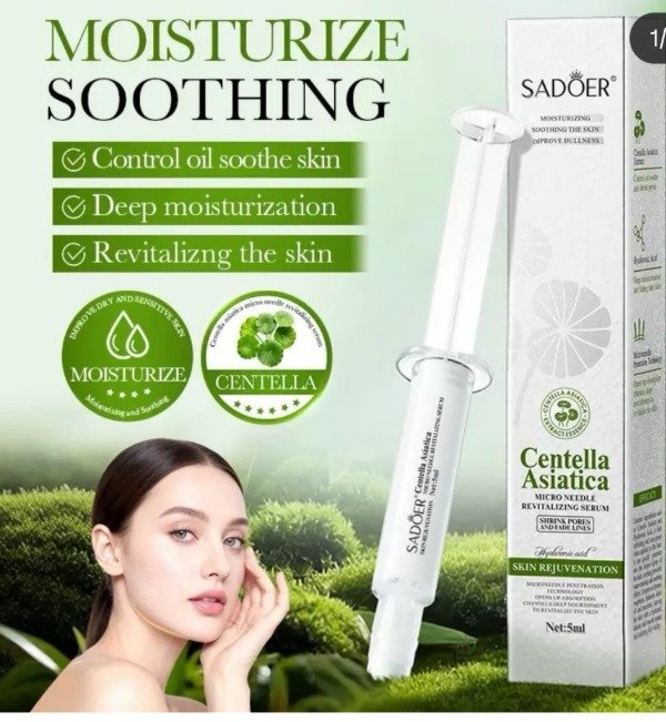 Producto - Serum centella asiática revitalizante  con microagujas