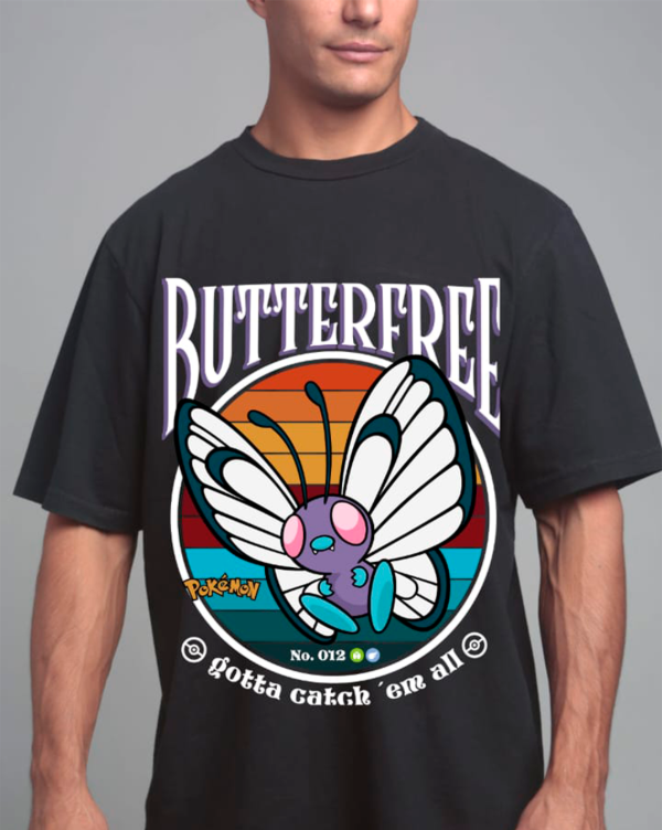 Producto - Remera Oversize Pokémon Butterfree