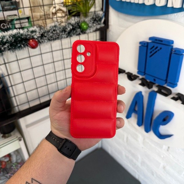 Producto - Puffer Roja - Samsung A16