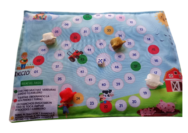 Producto - juego de recorrido granja - 0