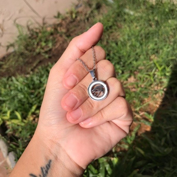 Producto - Conjunto Cadena + Dije Ojo de horus con nacar