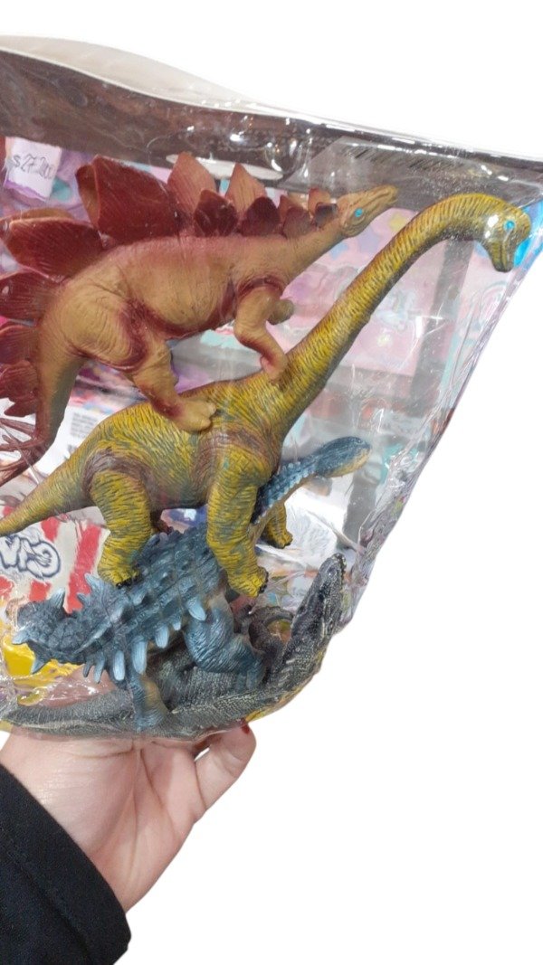 Producto - DINOSAURIO EN BOLSA x4