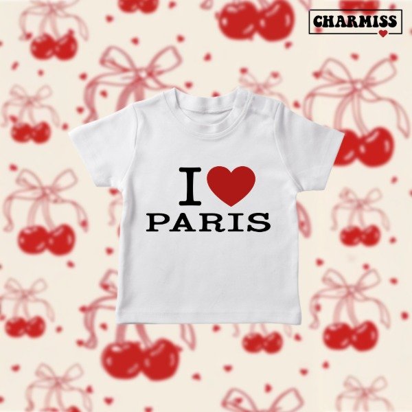 Producto - Baby Tee- I love Paris