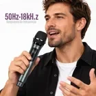 Producto - Microfono Inalambrico Recargable Karaoke Netmak 30m Negro - 3