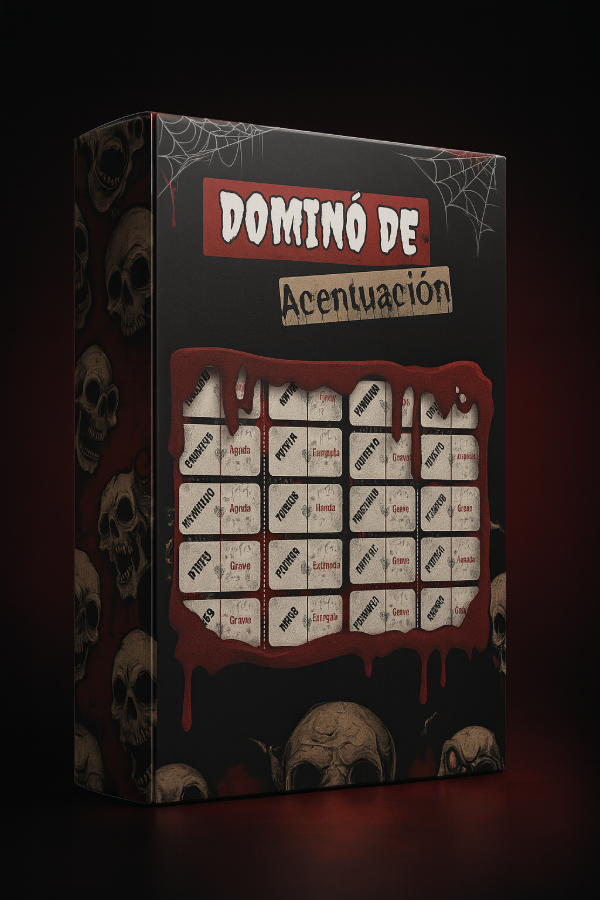 Producto - Dominó de acentuación
