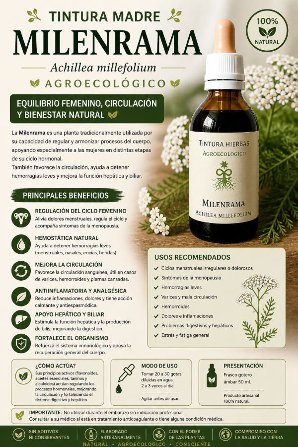 Producto - Tintura Madre Milenrama