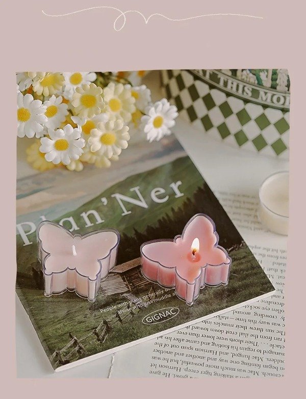 Producto - Set acrílicos mariposa x 10 u