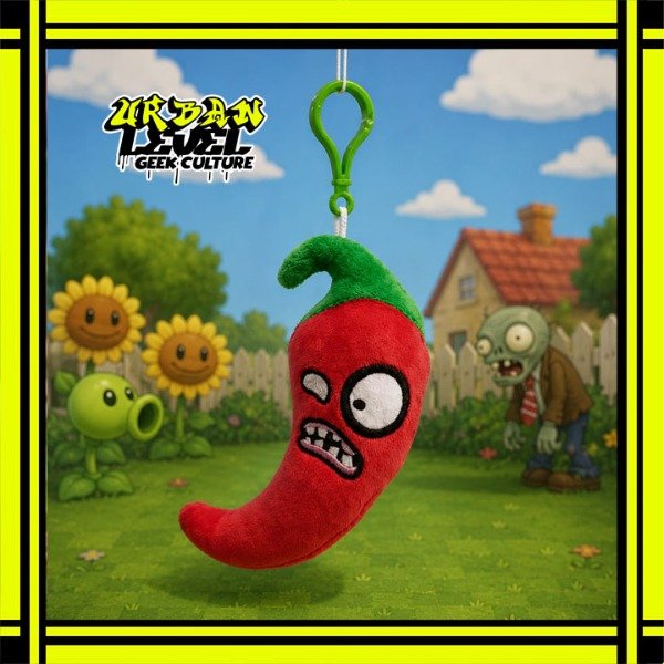 Producto - Llavero Peluche Plants vs. Zombies - Jalapeño