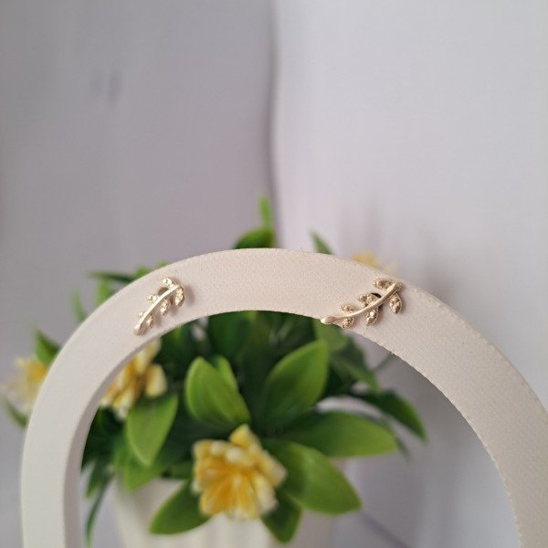 Producto - Aros Hojitas - Código: 000095 - 0