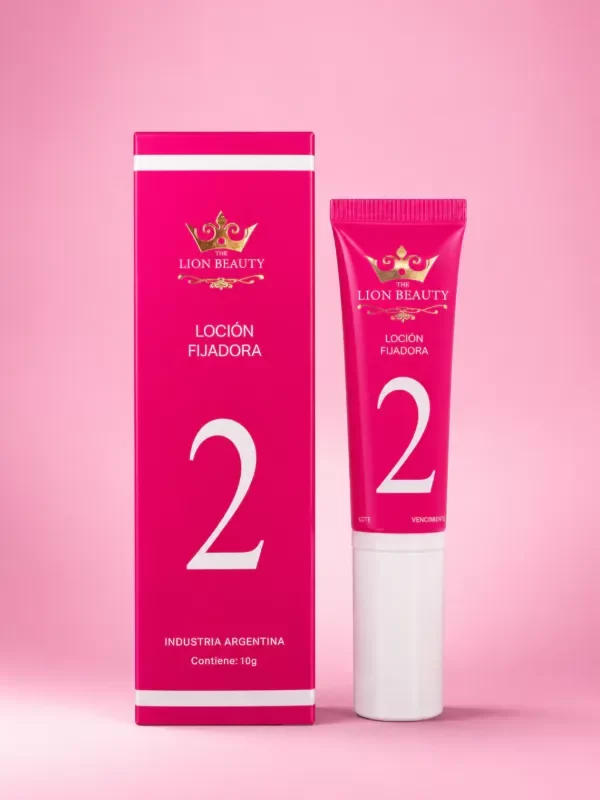 Producto - LASH LIFTING - PASO 2 - LOCIÓN FIJADORA NEUTRALIZANTE THE LION BEAUTY POMO 10 ML - 0