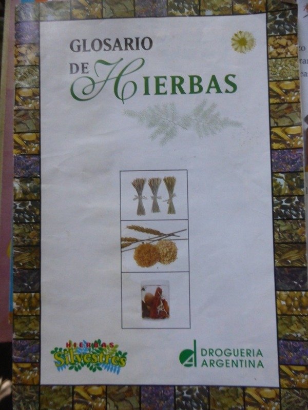 Producto - Glosario De Hierbas Silvestres - Drogueria Argentina - 0