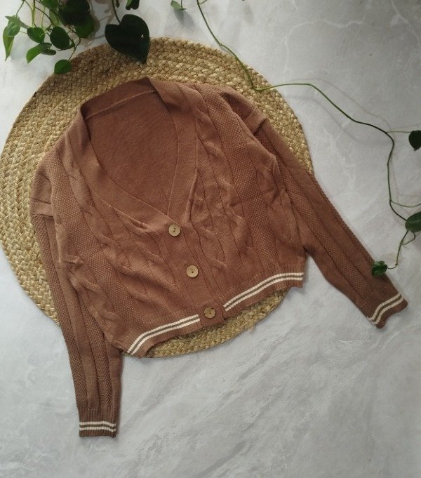 Producto - Cardigan universitario