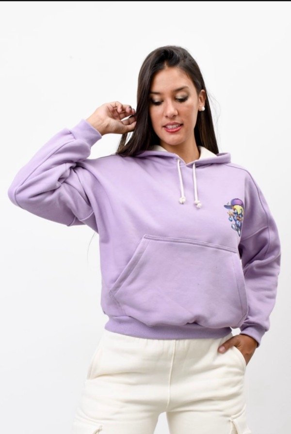 Producto - Buzo Oversize Corto Estampado