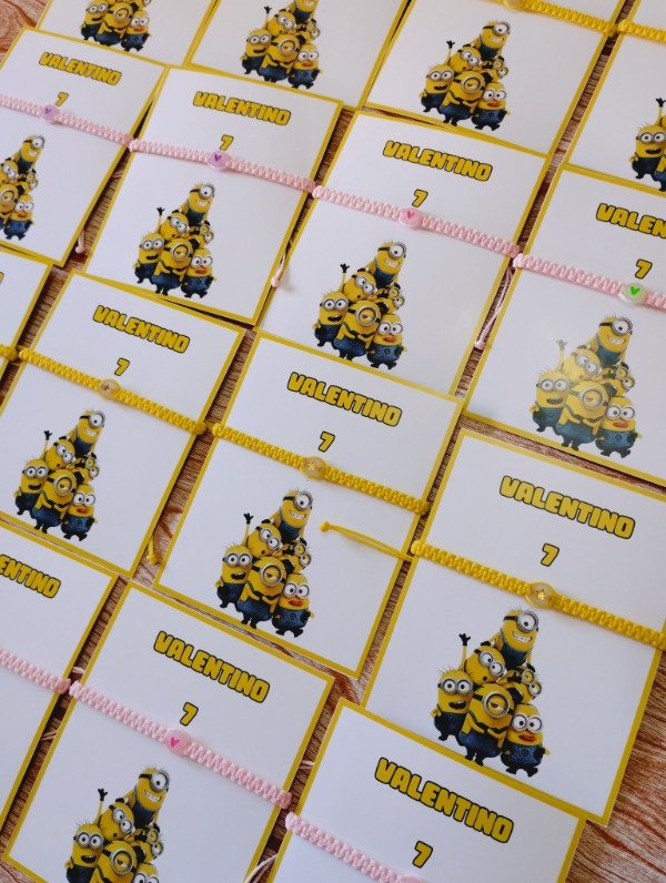 Producto - Pulseras Souvenirs Minions