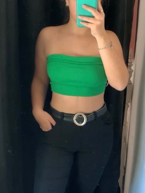 Producto - Top Tesla VERDE