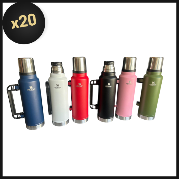 Producto - PROMO BULTO TERMO TAPA DE ACERO 1200ML CON LOGO