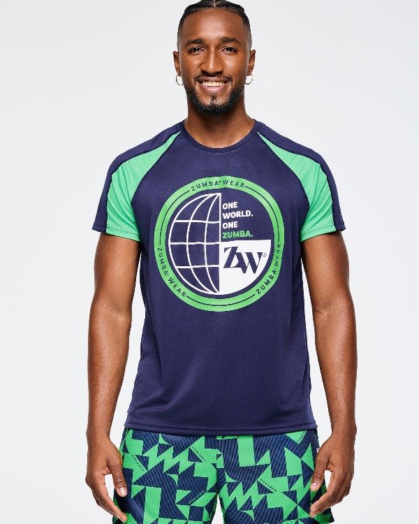 Producto - Zumba Out Loud Men's Raglan Crew Neck
