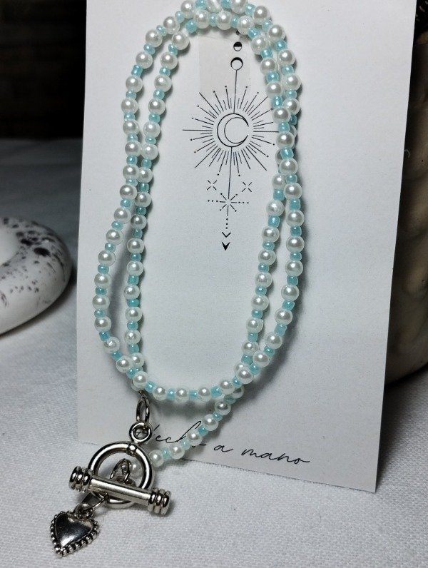 Producto - Collar cierre marinero corazon