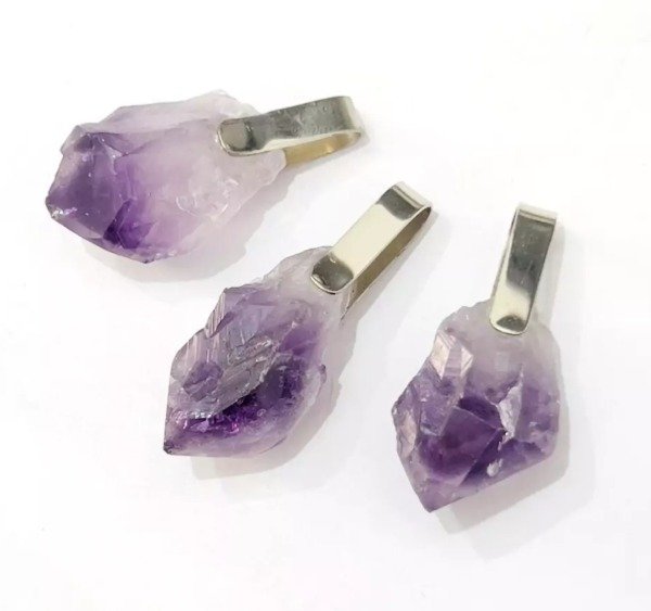 Producto - Dije pico de amatista en alpaca