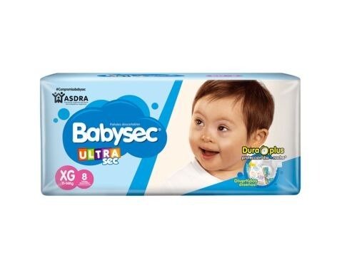 Producto - Pañales Babysec Ultra Sec