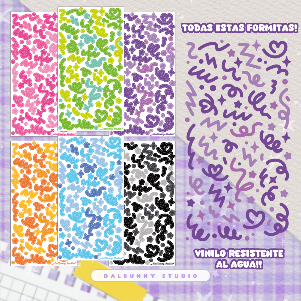 Producto - Doodles Deco - VINILO