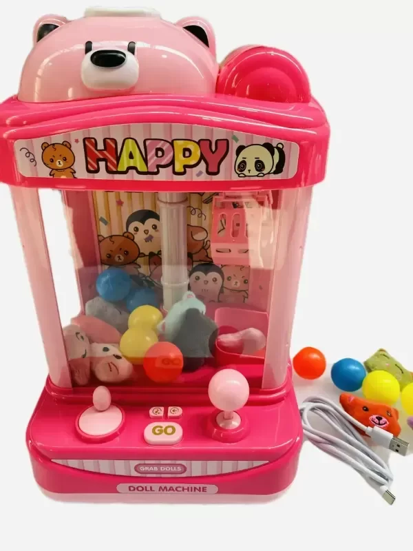 Producto - Máquina De Peluches y Pelotas C/ Garra ,sonido Y Usb - 2