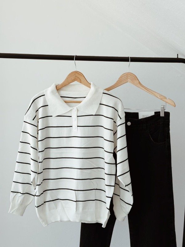 Producto - SWEATER POLO RAYAS