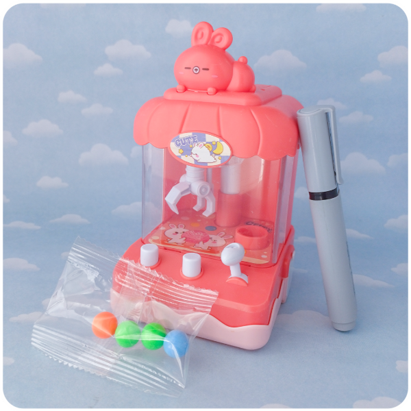 Producto - Mini Máquina Agarra Pelotas - Rosa