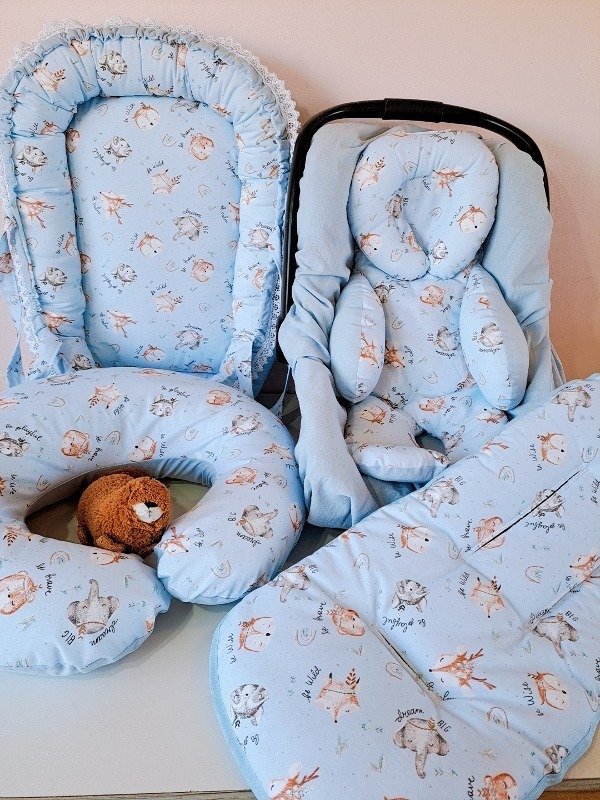 Producto - Set XL zorritos celestes