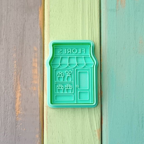 Producto - Cortante + stamp Local flores - 1