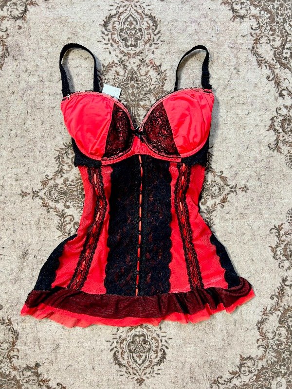 Producto - Red n Black Baby Doll - 0