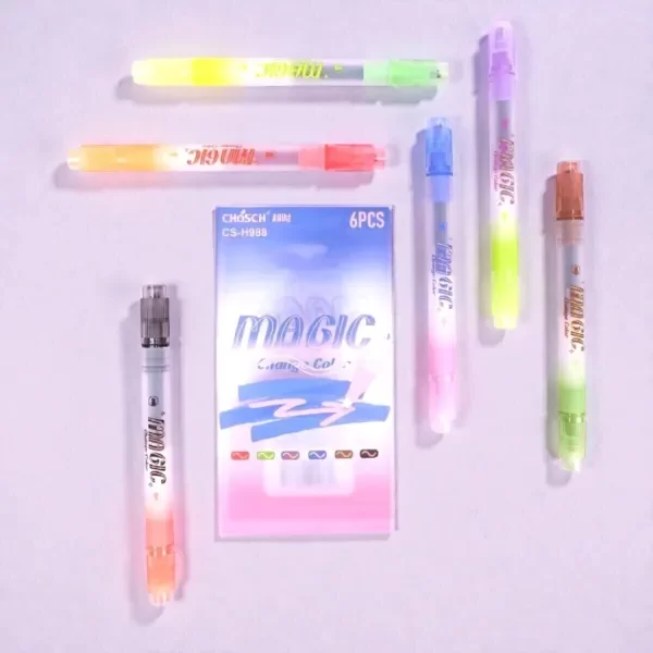 Producto - MARCADORES QUE CAMBIAN DE COLORES X 6