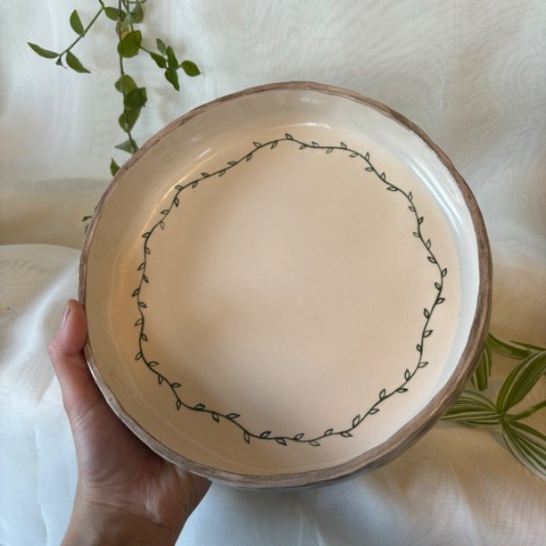 Producto - Plato hondo enredadera