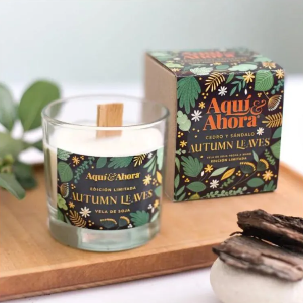 Producto - Vela de Soja EDICION LIMITADA cedro y sandalo