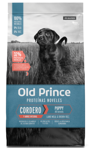 Producto - Old Prince Novel Cordero y Arroz Perro Cachorro 15 Kg