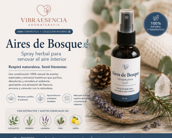 Producto - AIRES DE BOSQUE Spray Herbal - 0