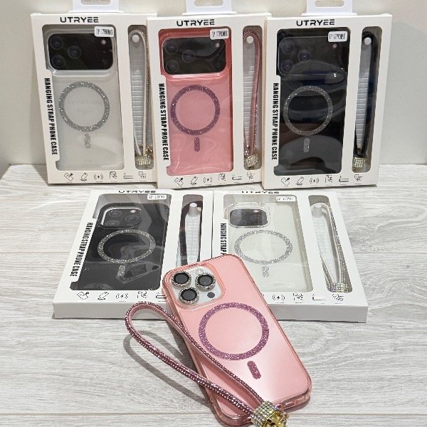 Producto - FUNDA MAGSAFE GLITTER + STRAP