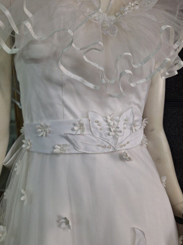 Producto - Vestido de Novia tul volados en capas con apliques - 3